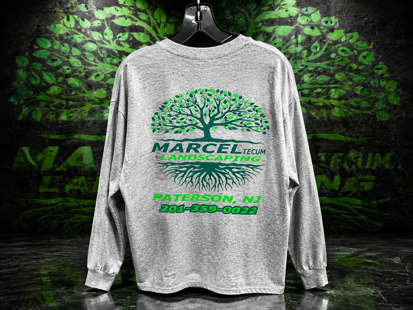 Custom logo screen print